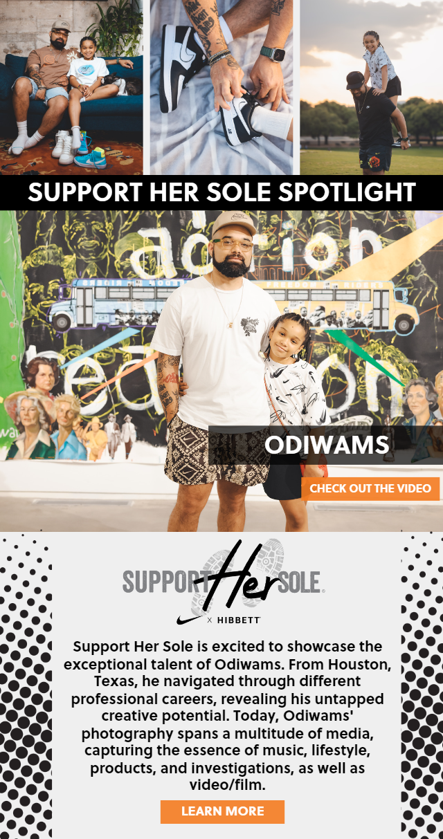 Meet Support Her Sole spotlight, Odi 👟 Hibbett Sports